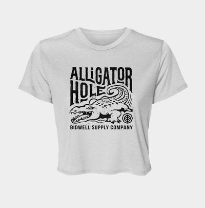 Alligator Hole Crop Top