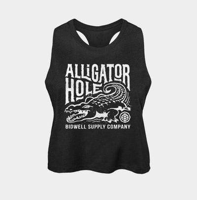 Alligator Hole Crop Tank