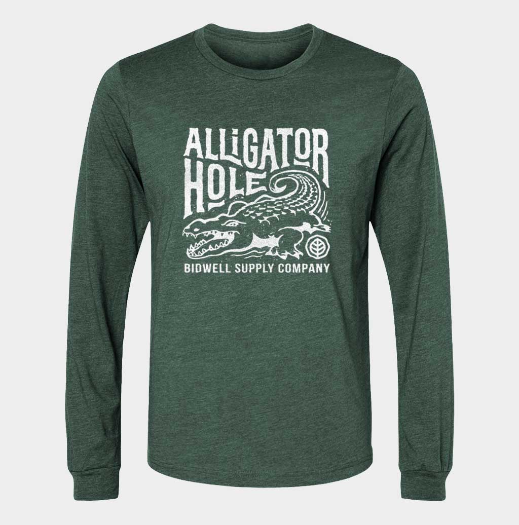 Alligator Hole Long Sleeve Shirt