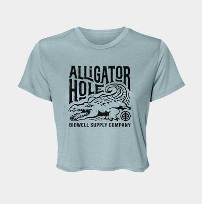 Alligator Hole Crop Top