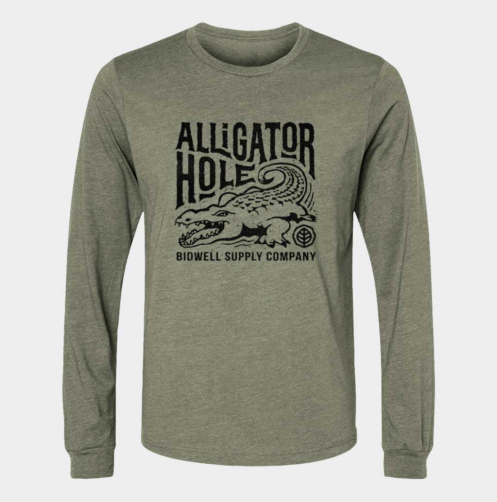 Alligator Hole Long Sleeve Shirt