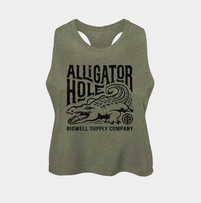 Alligator Hole Crop Tank