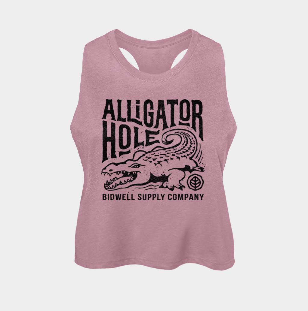 Alligator Hole Crop Tank