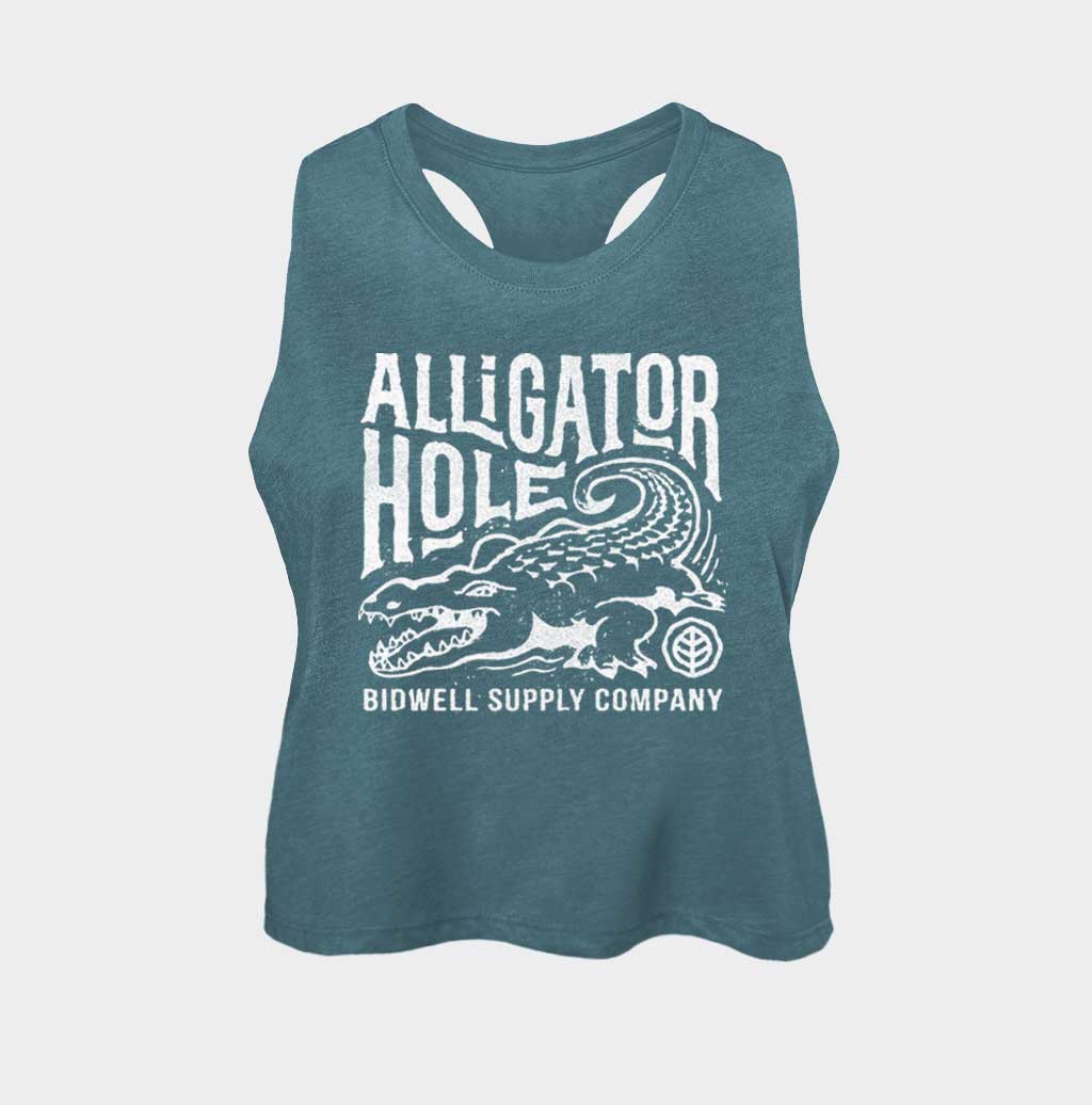 Alligator Hole Crop Tank