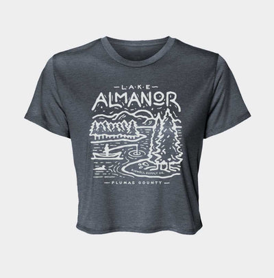 Lake Almanor Crop Top