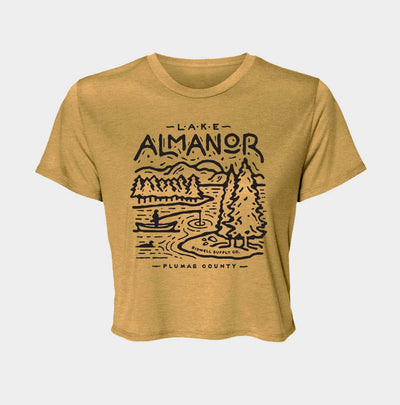 Lake Almanor Crop Top