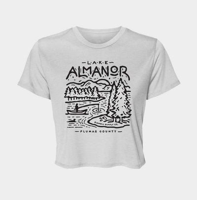 Lake Almanor Crop Top