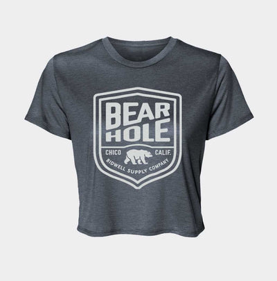 Bear Hole Shield Crop Top