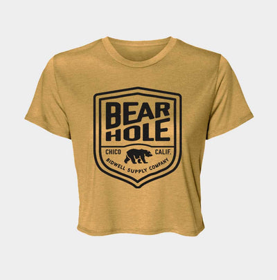 Bear Hole Shield Crop Top