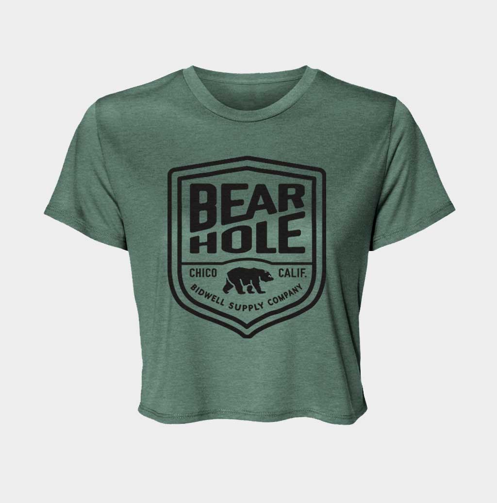 Bear Hole Shield Crop Top