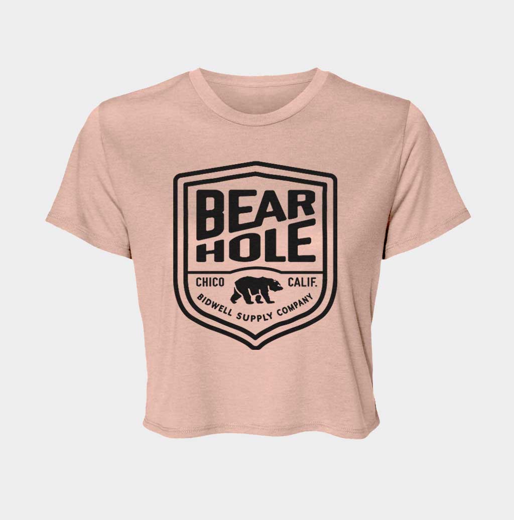 Bear Hole Shield Crop Top