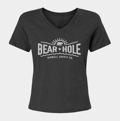 Bear Hole Relaxed V-Neck