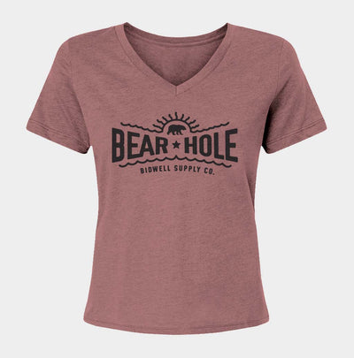 Bear Hole Relaxed V-Neck