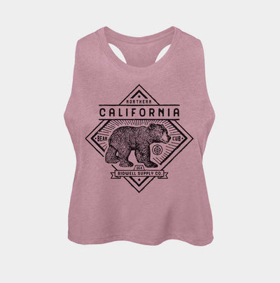 California Bear Cub Crop Tank