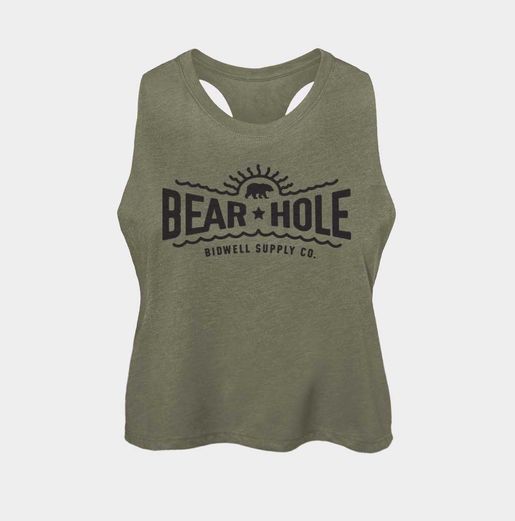 Bear Hole Crop Tank