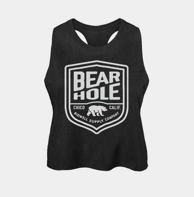 Bear Hole Shield Crop Tank