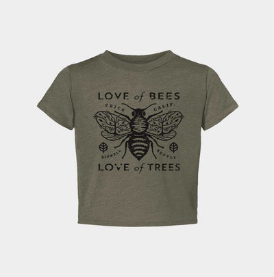 Bees and Trees Baby Shirt