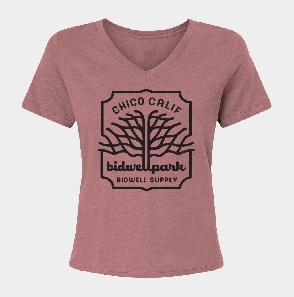 Bidwell Park Tree Relaxed V-Neck