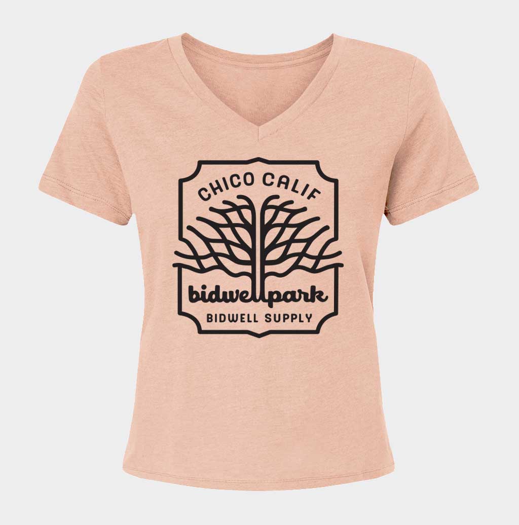 Bidwell Park Tree Relaxed V-Neck