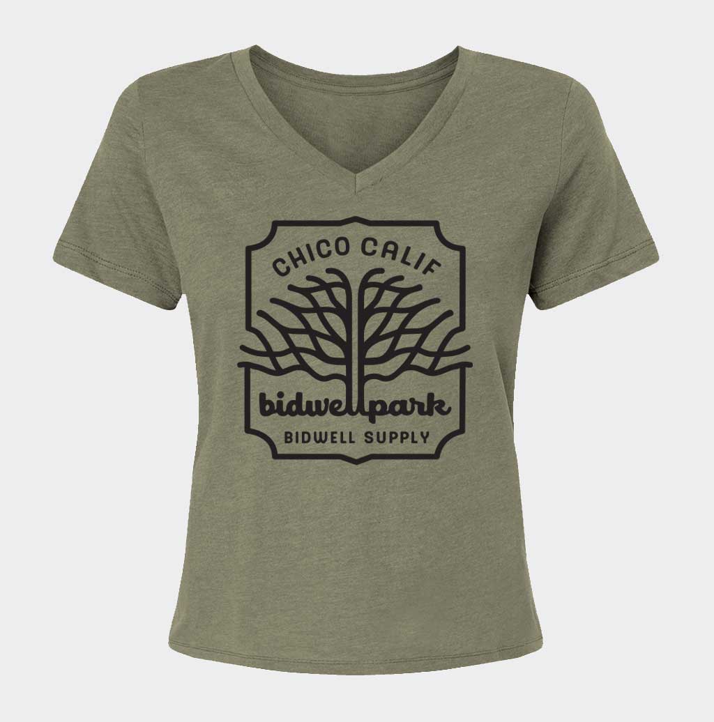 Bidwell Park Tree Relaxed V-Neck