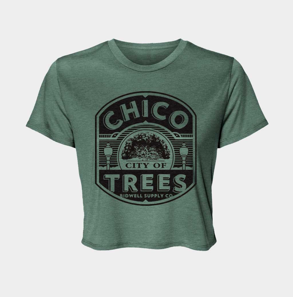 Chico City of Trees Crop Top