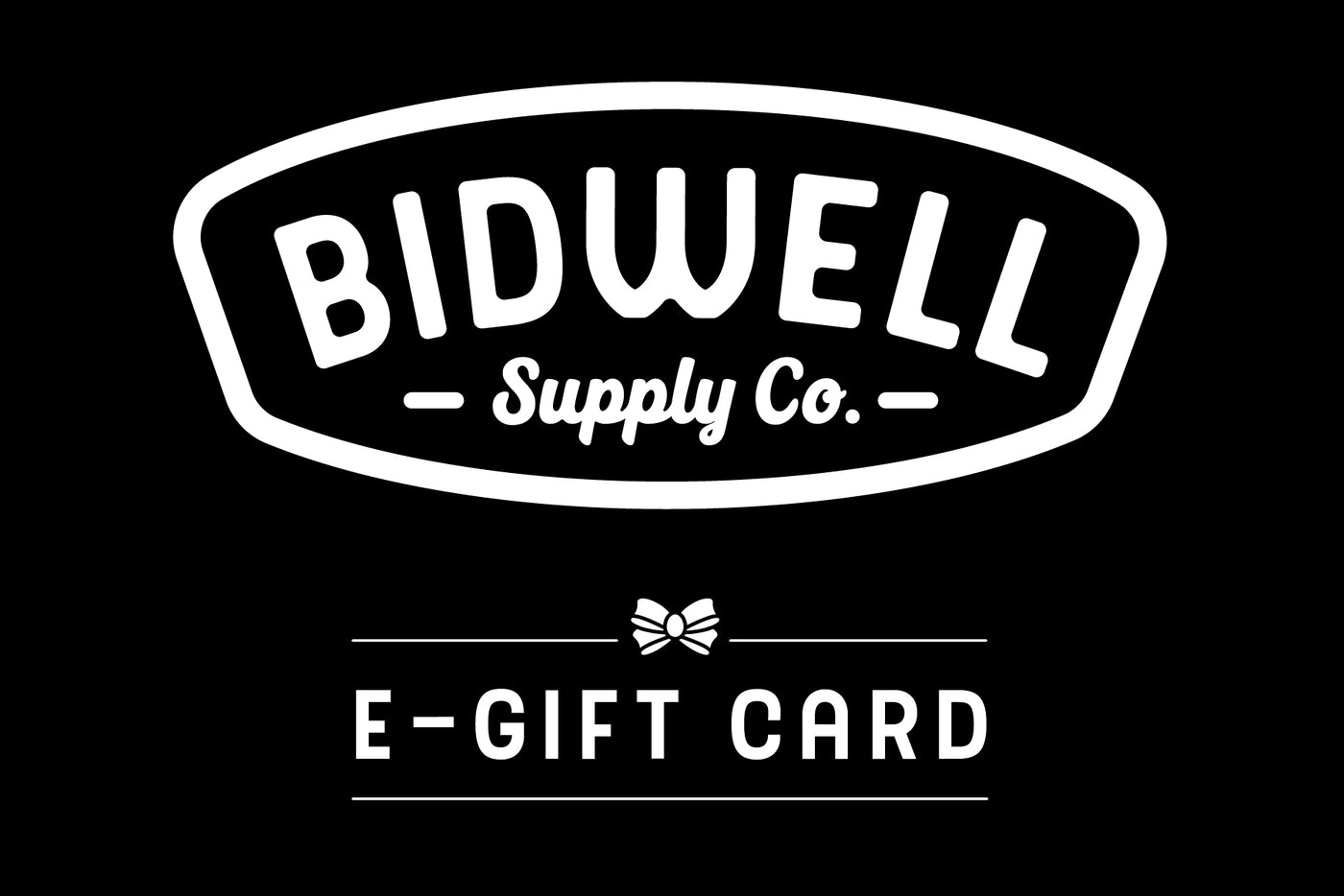 Bidwell Supply Co. Gift Card Online