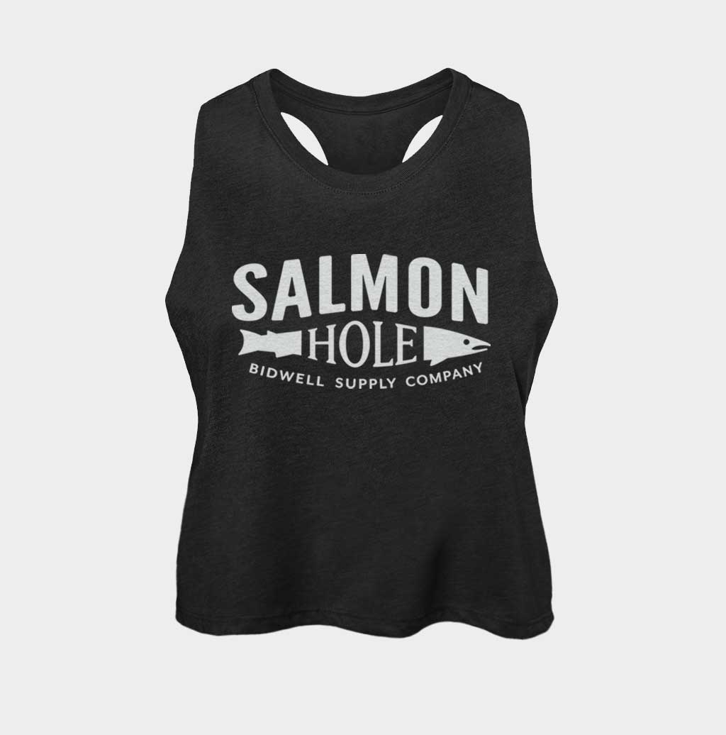 Salmon Hole Crop Tank