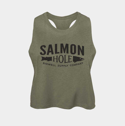 Salmon Hole Crop Tank