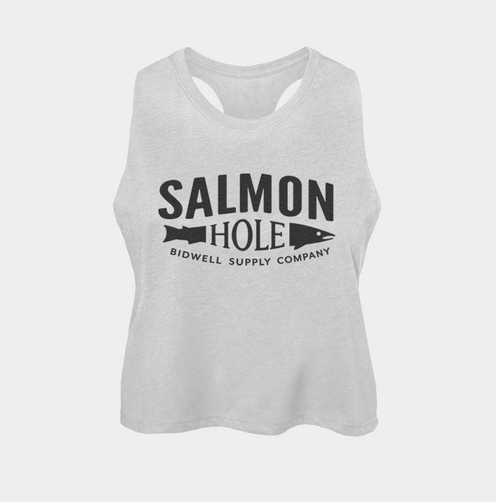 Salmon Hole Crop Tank